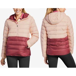 Eddie Bauer half zip down jacket, Women’s Large